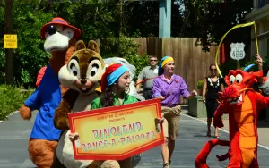 2014 Animal Kingdom Dinoland Dance a Palooza dance party