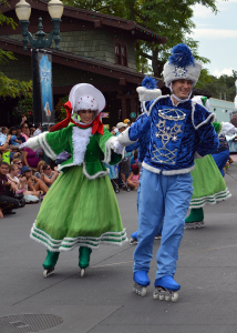 Anna and Elsa's Royal Welcome Parade featuring Kristoff at Hollwood Studios in Disney World