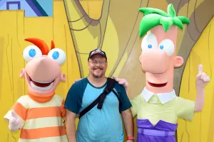 2014 Disney's Hollywood Studios meet and greet Phineas and Ferb