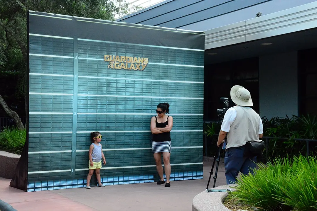 Disney's Hollywood Studios Photopass Magic Shot Guardians of the Galaxy