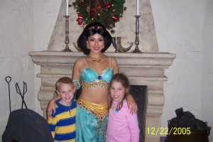 Jasmine at Akershus Royal Banquet Hall in Epcot