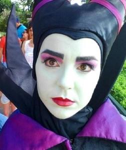 maleficent face new look disney world