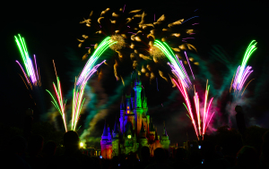 Wishes Fireworks At The Magic Kingdom In Disney World - KennythePirate.com