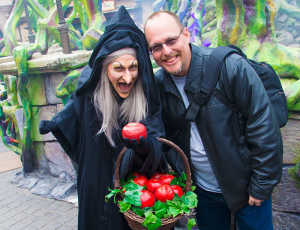 Old Hag from Snow White at Disneyland Paris