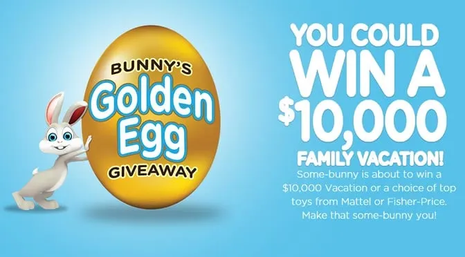 The Bunny’s Golden Egg Giveaway l kennythepirate.com