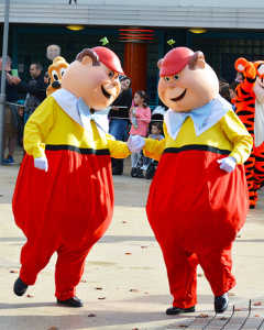 Stars n Cars Meet and Greet Disneyland Paris Disney Studios Paris Tweedle Dee and Tweedle Dum