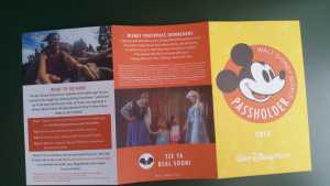 Walt Disney World Annual Pass design 2015