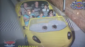 Ride Photo in Radiator Springs Racers