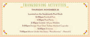 thanksgiving activities at Disney World Old Key West Resort