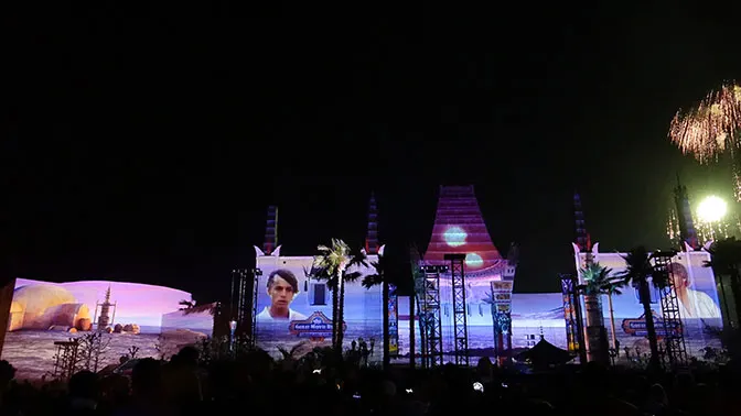 Star Wars A Galactic Spectacular Fireworks Dessert Party at Hollywood Studios in Walt Disney World (77)