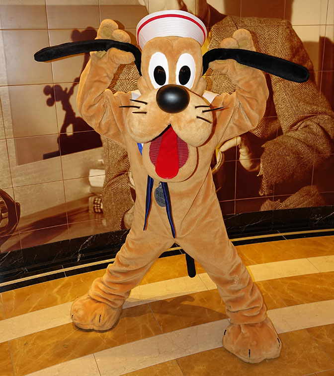 Pluto as Sailor onboard Disney Fantasy | KennythePirate.com