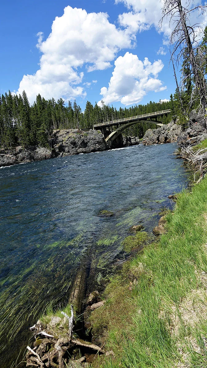 Yellowstone Day 5 rushing river