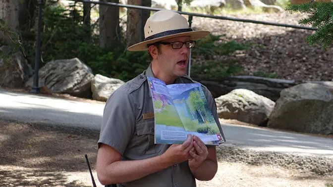 Yellowstone Day 5 Park Ranger Talk