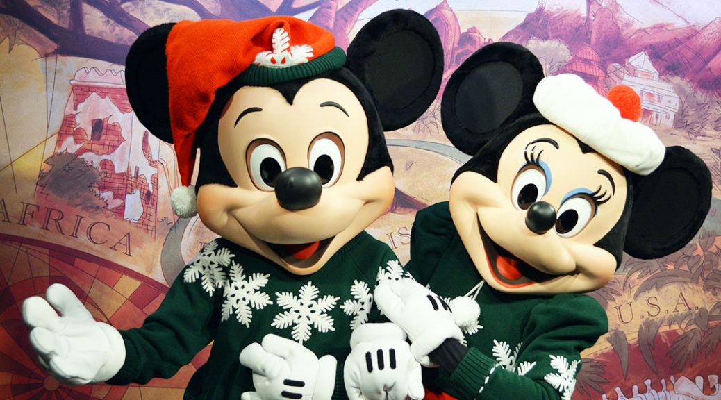 5 Disney character meet and greets in Christmas costumes at Disney's