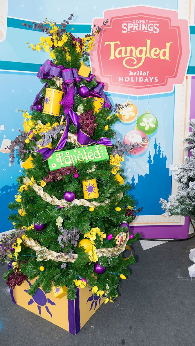 Disney Springs Christmas Tree Trail 2016