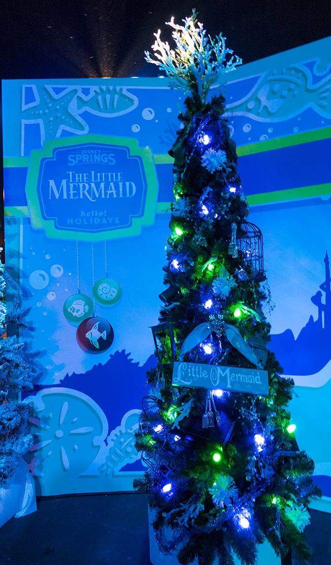 Disney Springs Christmas Tree Trail 2016