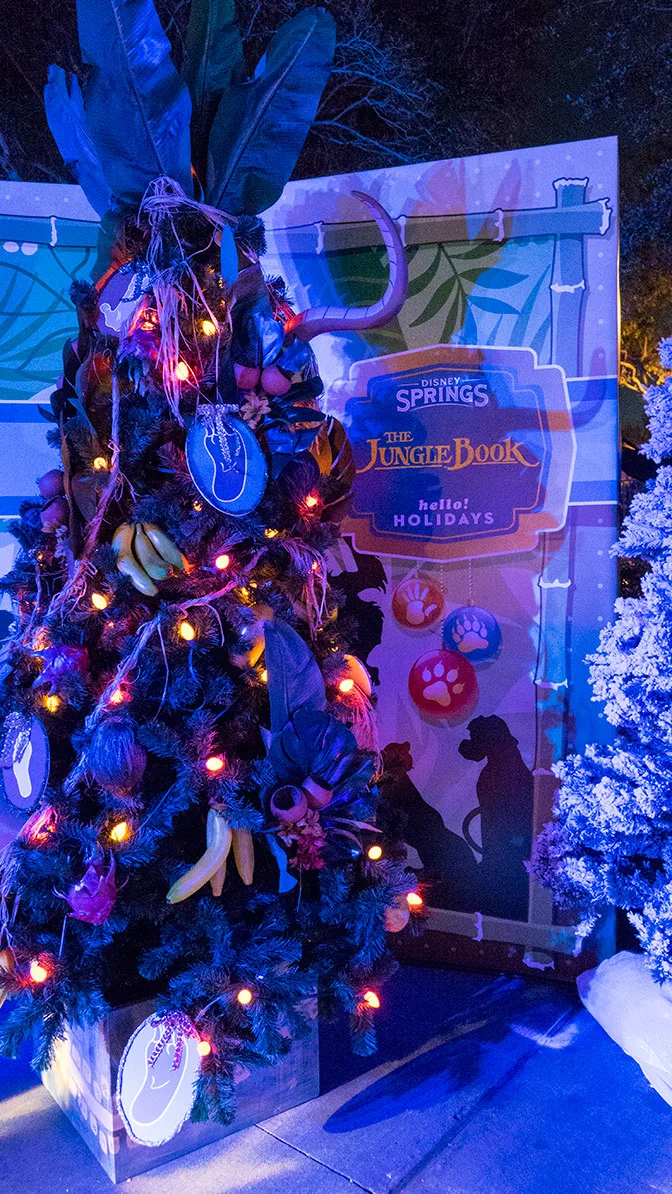 Disney Springs Christmas Tree Trail 2016