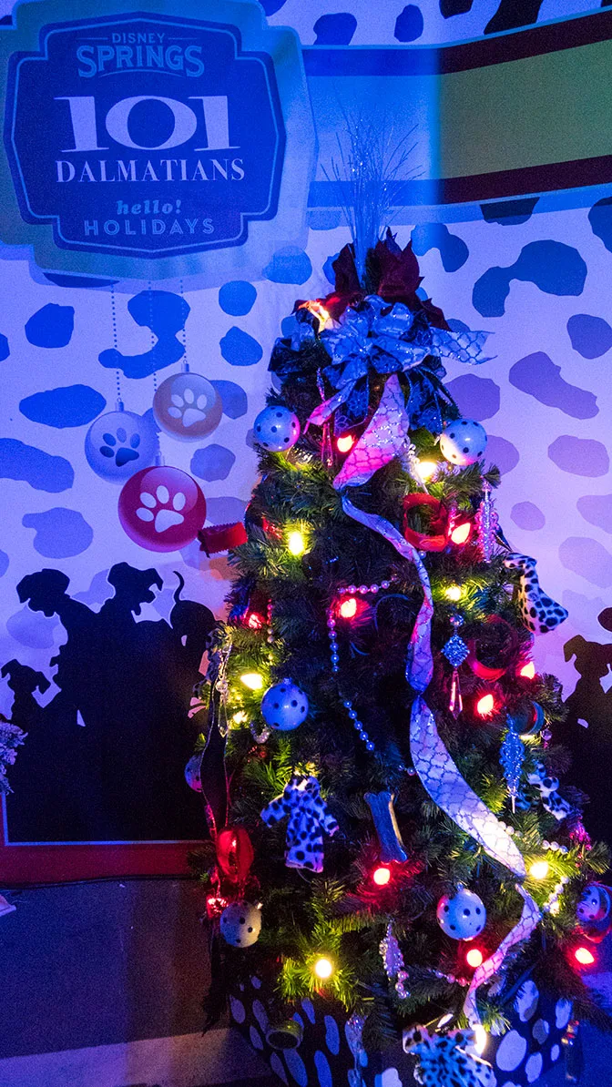 Disney Springs Christmas Tree Trail 2016