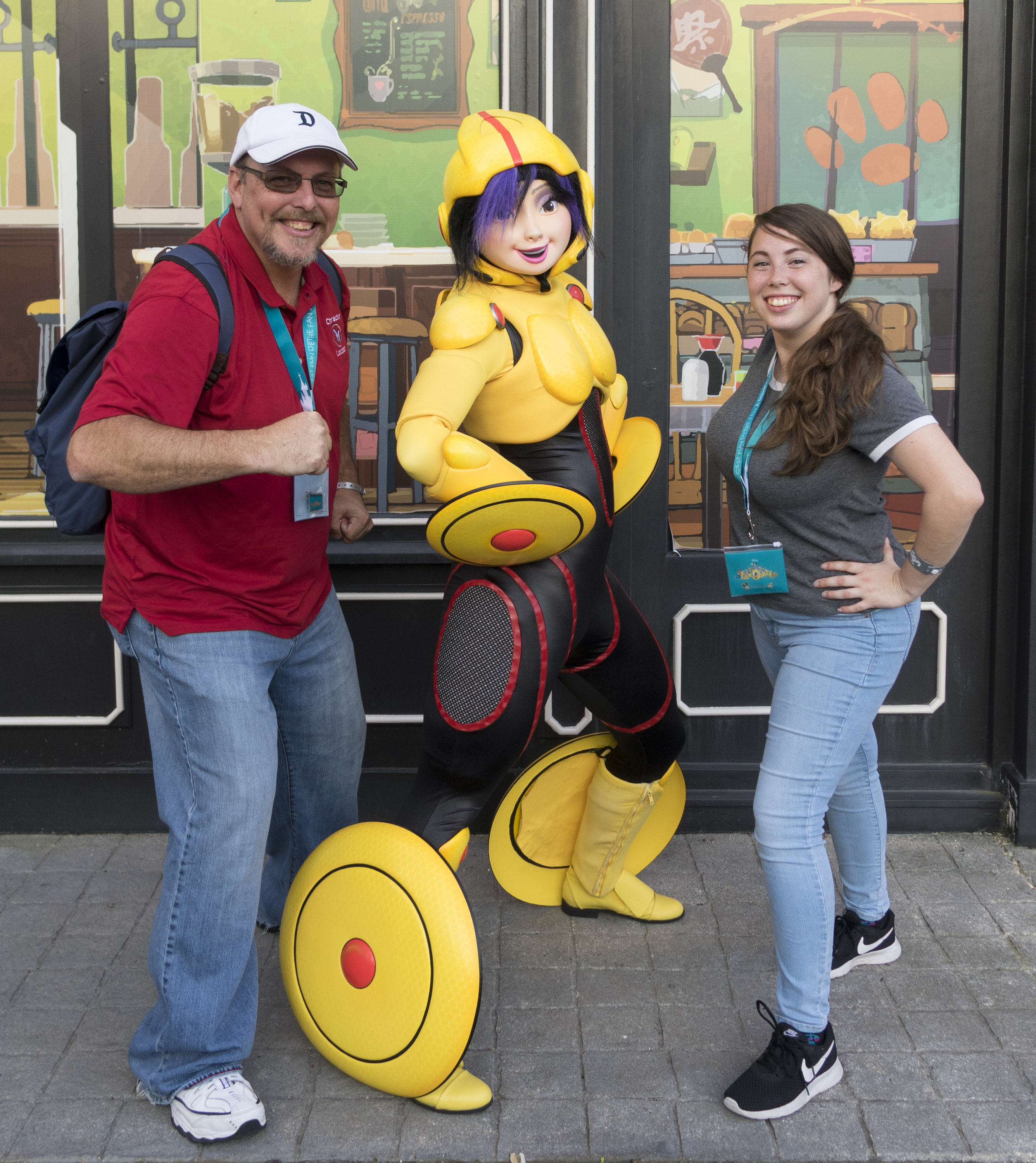 Gogo Tomago From Big Hero 6 At Fandaze In Disneyland Paris 2018