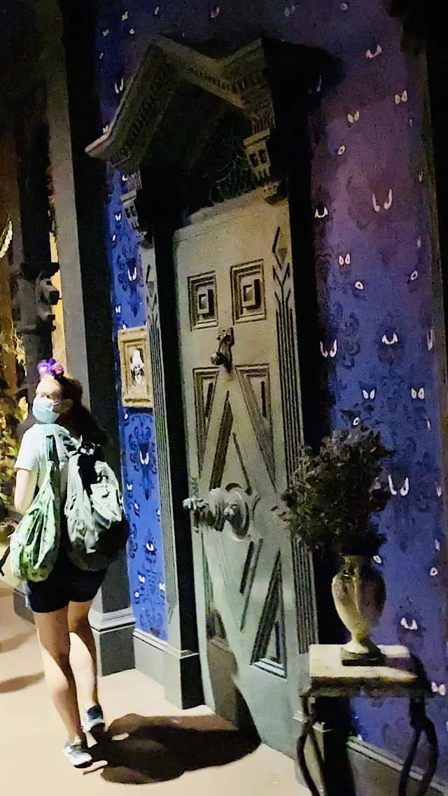 Haunted Mansion Walking Out With Lights On