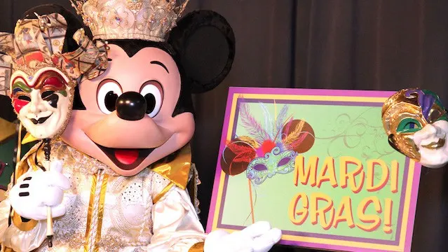 Check Out this Special Mardi Gras Menu Item at Disney World!