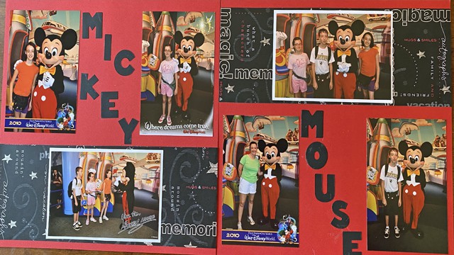 Everything You Need to Create a Disney Themed Scrapbook