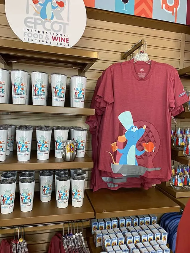 Photos and Prices for All the New 2021 Food and Wine Festival Merchandise