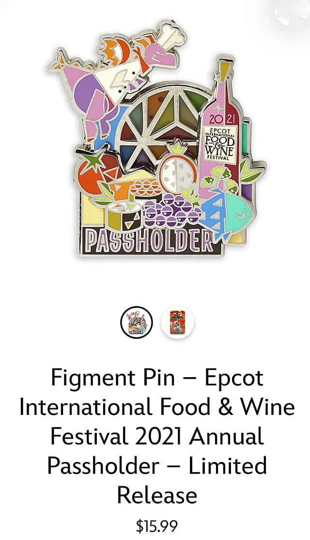 Photos and Prices for All the New 2021 Food and Wine Festival Merchandise