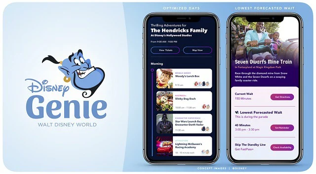 A Genie+ ride selection is now unavailable for the day