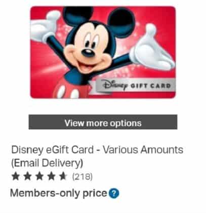 Now Is The Time To Join Sams Club For Discounted Disney Gift Cards ...