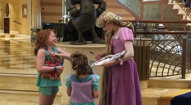 Pre-Cruise Booking Returns For a Popular Meet and Greet On Disney Cruise Line