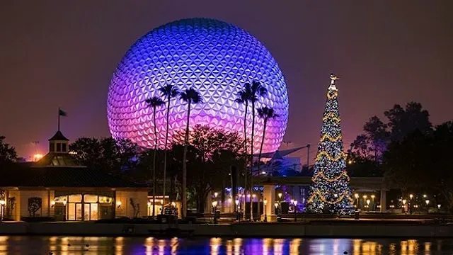 EPCOT gets a new nighttime light show this holiday season