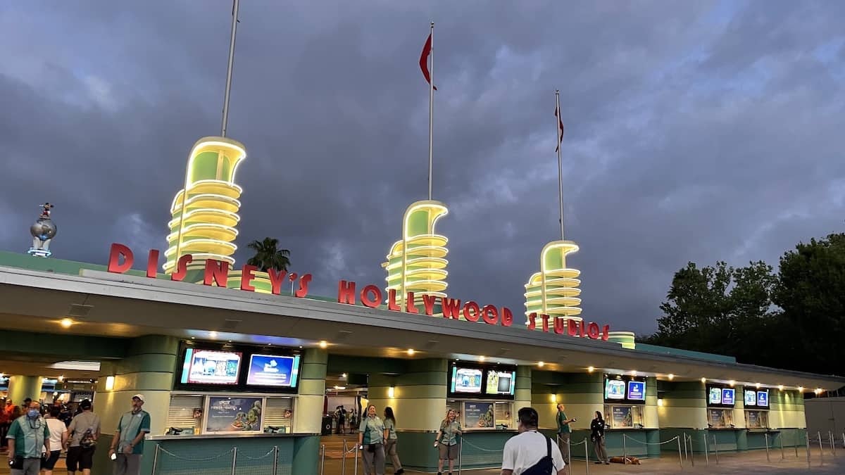 Surprising Scene at Hollywood Studios