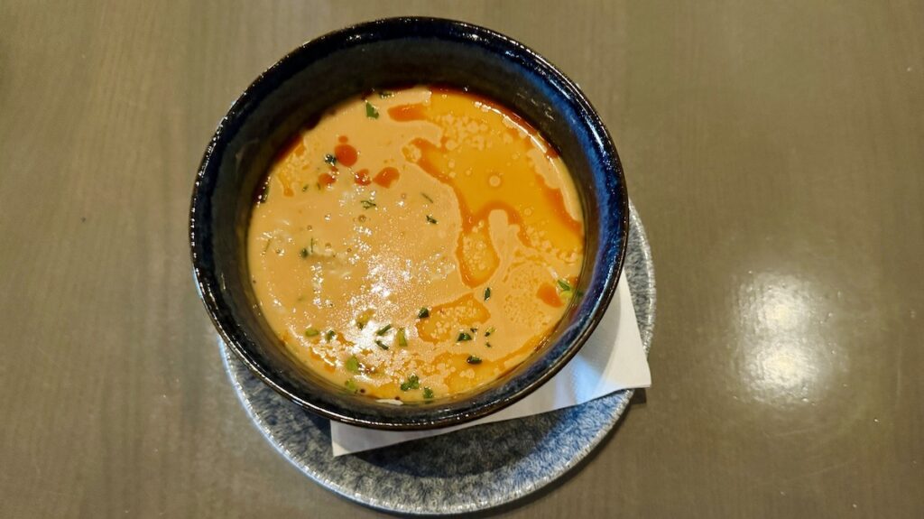 Ale and compass crab bisque