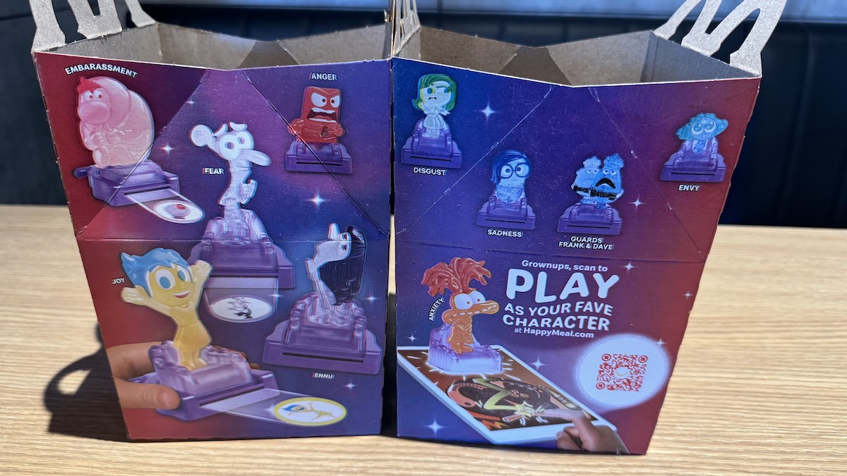 Inside Out McDonalds Happy Meal Toys