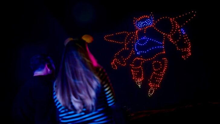 Video: Disney World’s New Nighttime Show Features Drones!