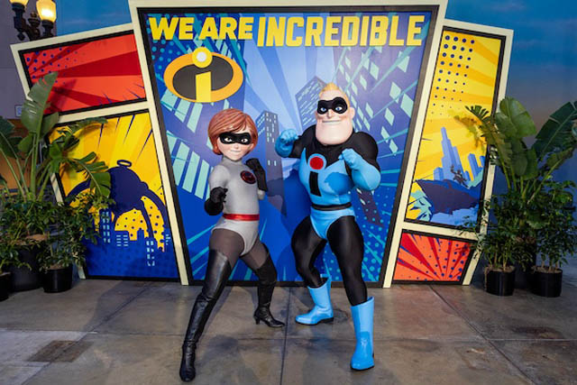 Pixar Fest Returns to the Disneyland Resort – Mr. Incredible and Mrs. Incredible