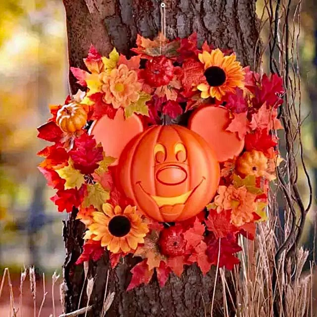 How to Buy Magic Kingdom's Iconic Mickey Mouse Halloween Wreath