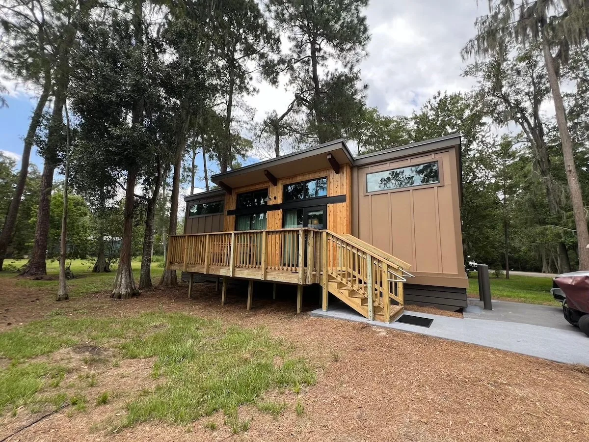 fort cabin exterior