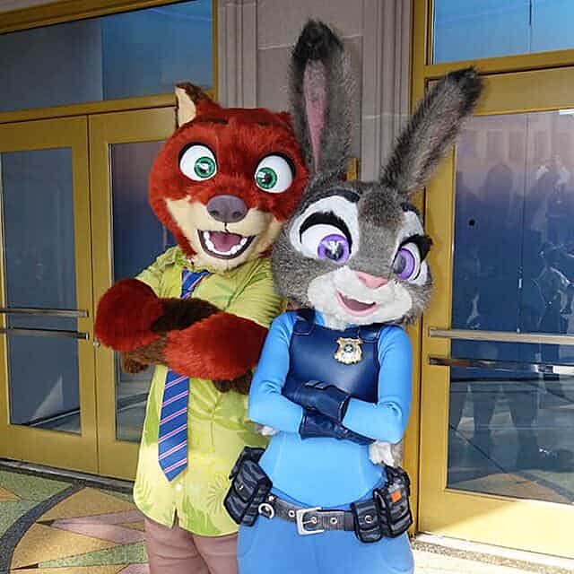 nick judy zootopia