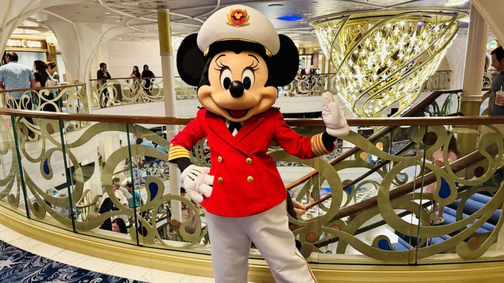 Captain Minnie Disney Wish Disney Cruise Line