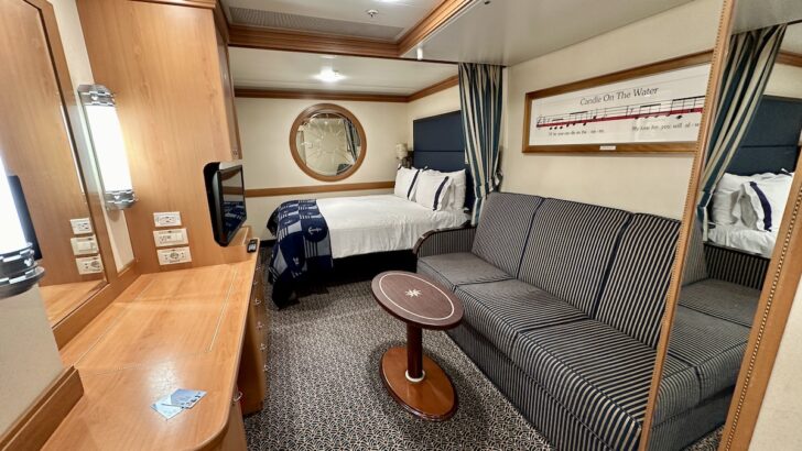 A Review of One of the Smallest Staterooms on the Disney Magic