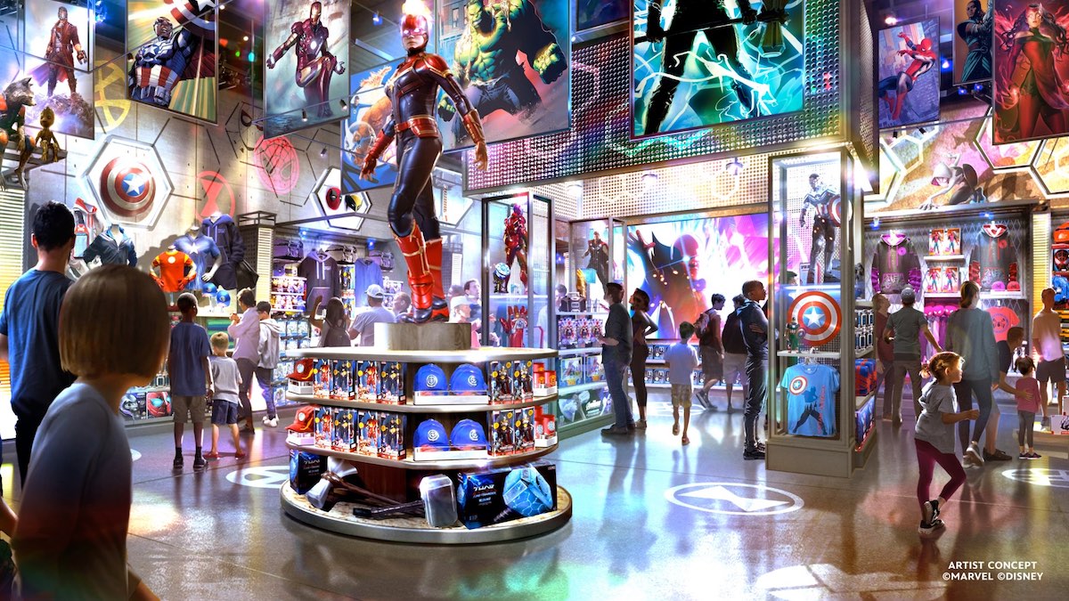 Marvel Shop Disneyland