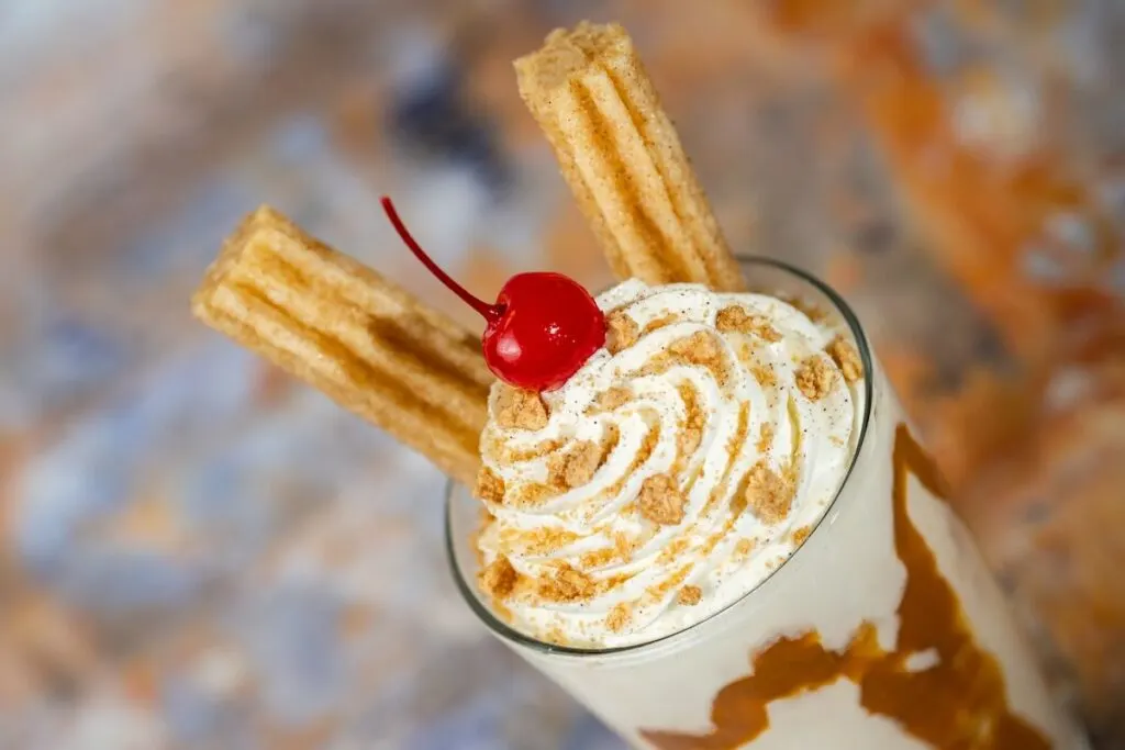 Salted Caramel Churro Shake All Star Movies