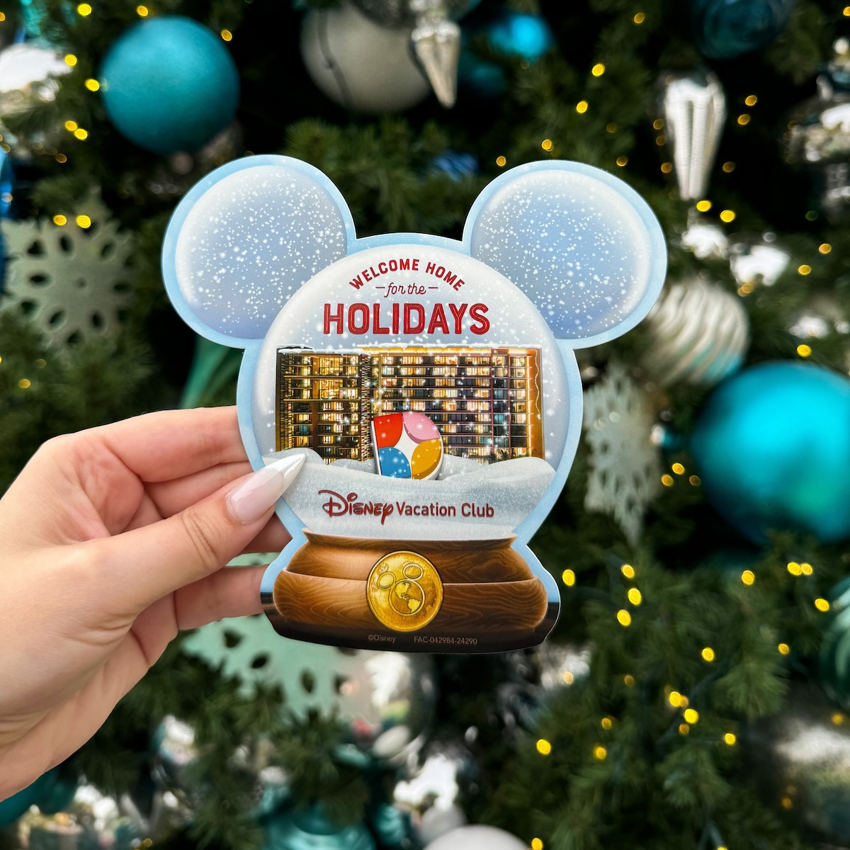 dvc holiday magnet