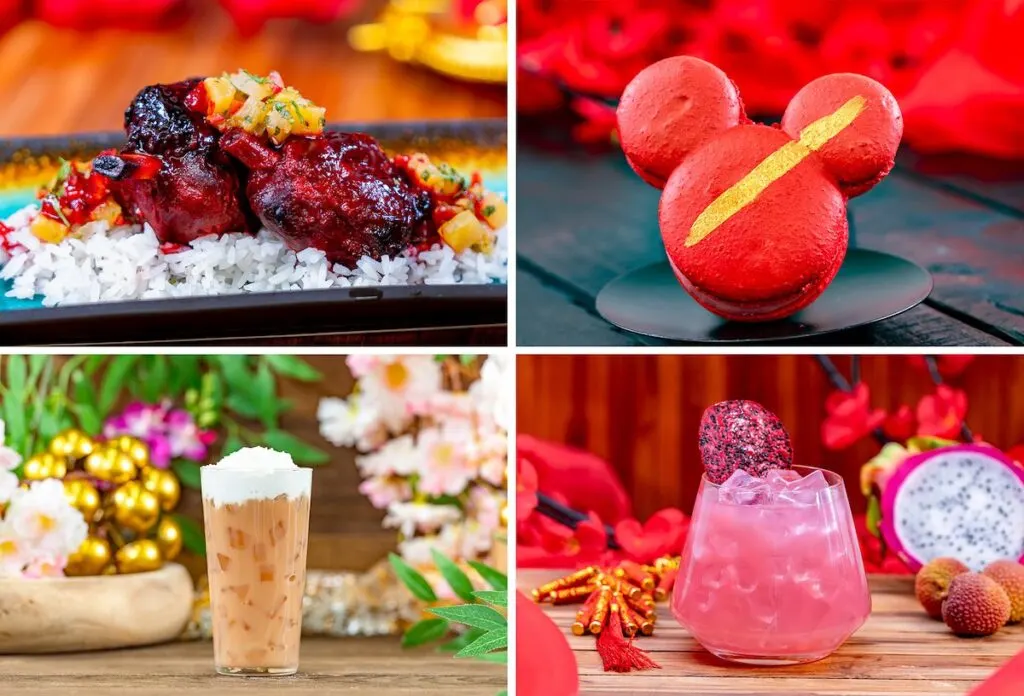 Disney Lunar New Year Food