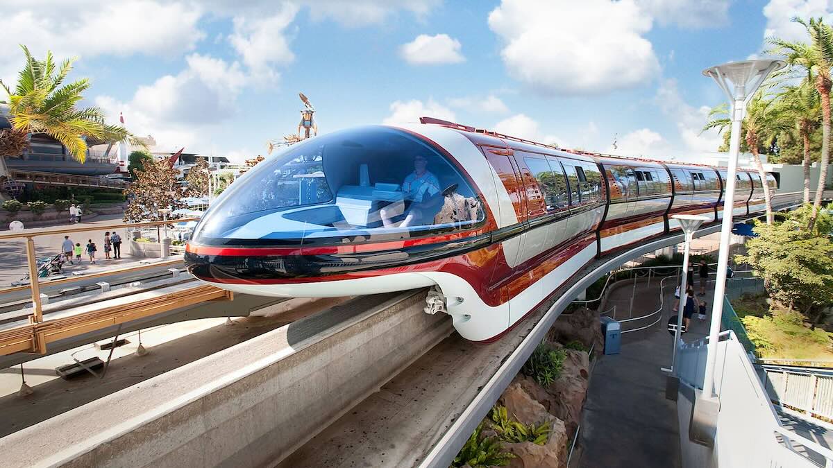 disneyland monorail