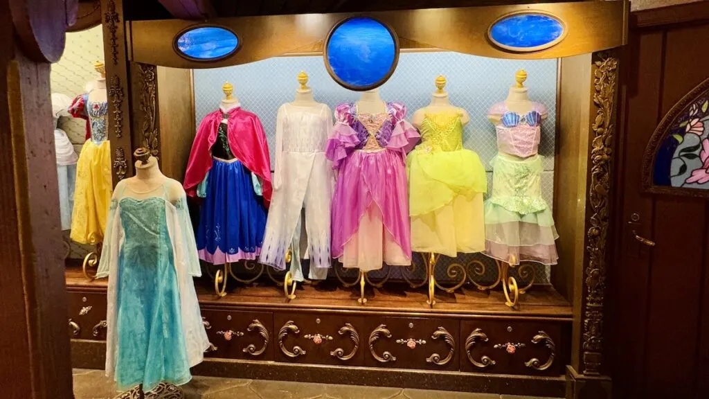 Which Dresses are at Bibbidi Bobbidi Boutique