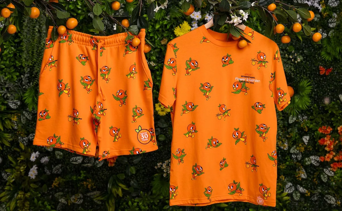 Orange Bird Merch Flower and Garden