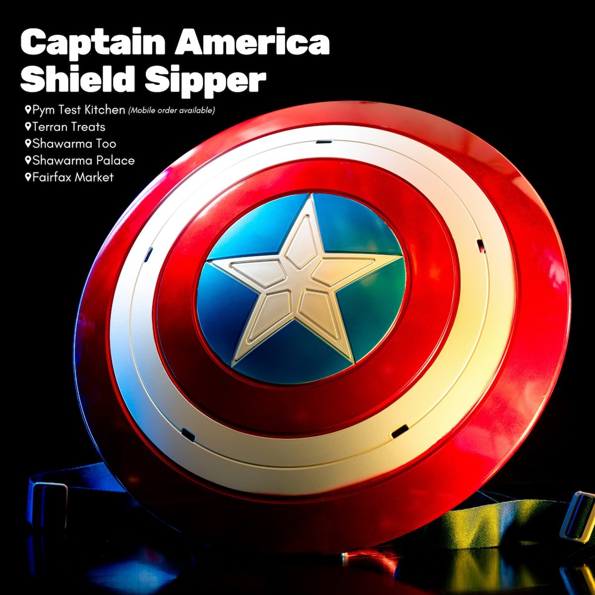 captain america shield sipper